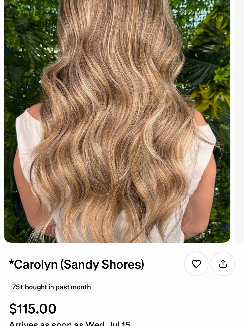 Chelsey Smith Crowns NWT Beautiful Crown Never worn Beautiful Sandy Blonde Brown